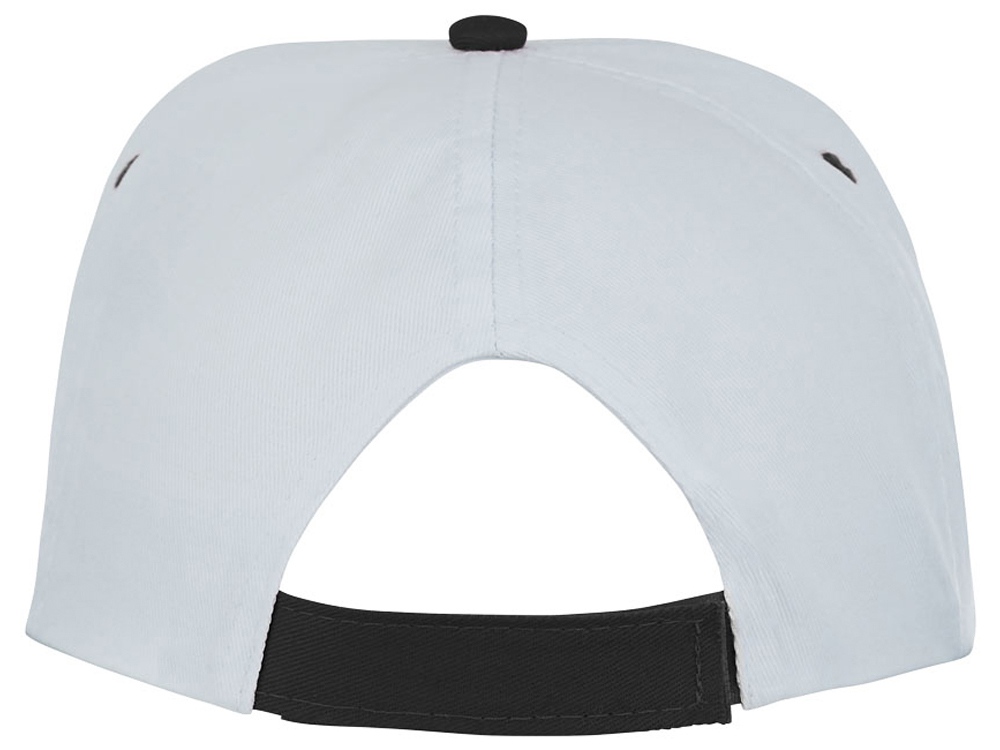 Пятипанельная двухцветная кепка Icarus, белый/черный