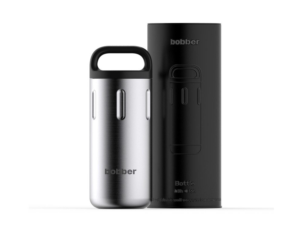 Вакуумный термос с керамическим покрытием бытовой, тм bobber, 590 мл. Артикул Bottle-590 Matte (матовый)