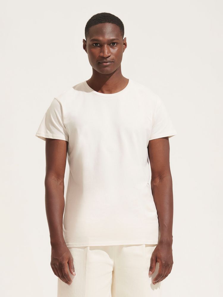 Футболка мужская Pioneer Men, молочно-белая