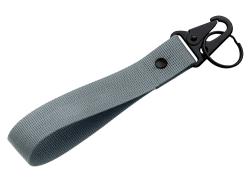 Ремувка Force с усиленным карабином, 2,5 см, серый/черный Ремувка Force с усиленным карабином, 2,5 см, серый/черный