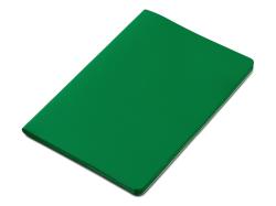 Блокнот Audrey А5 на сшивке в гибкой обложке софт-тач, зеленый