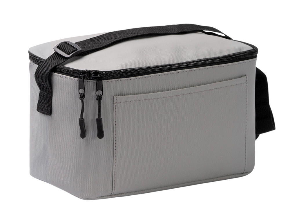 Сумка-холодильник из искусственной кожи с регулируемыми ручками Дэнвер (DENVER), серый Сумка-холодильник из искусственной кожи с регулируемыми ручками Дэнвер (DENVER), серый