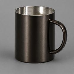 Стальная кружка с двойными стенками Altai, gun metal