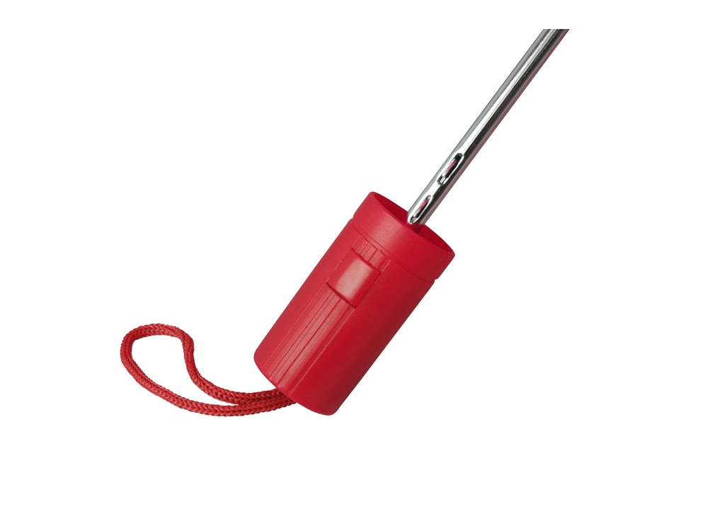 Зонт складной Tulsa, полуавтоматический, 2 сложения, с чехлом, красный Зонт складной Tulsa, полуавтоматический, 2 сложения, с чехлом, красный