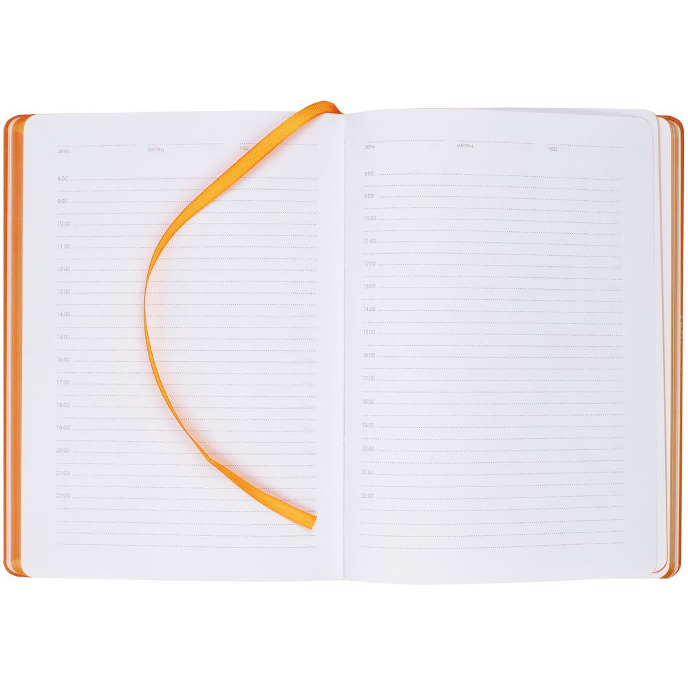 Ежедневник New Factor Metal, оранжевый Ежедневник New Factor Metal, оранжевый