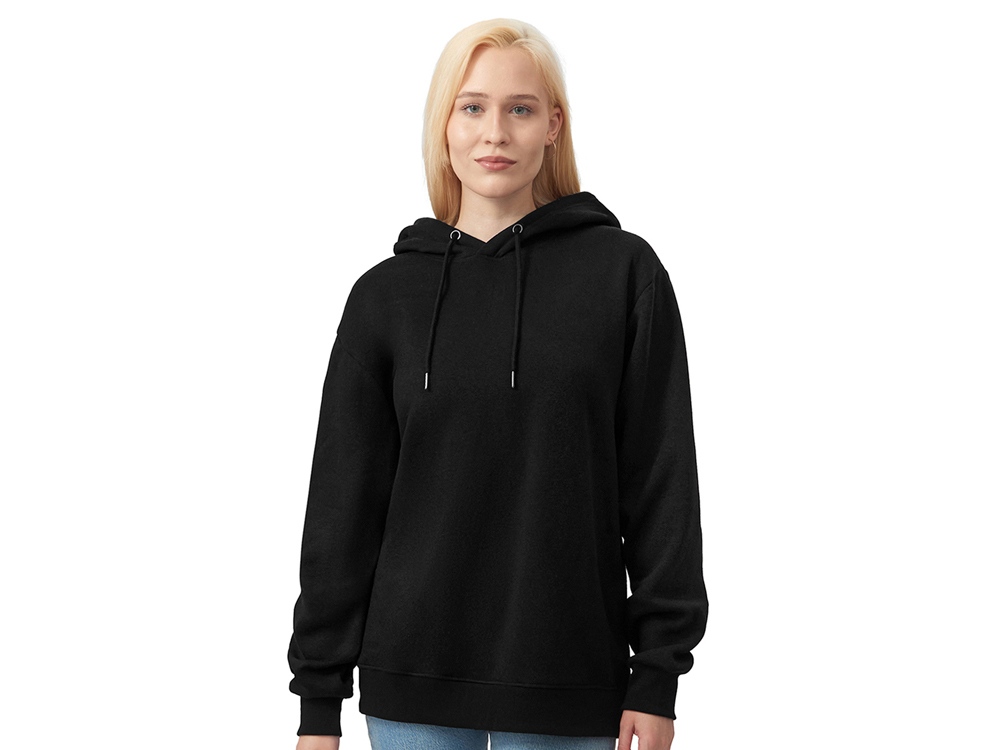Толстовка с капюшоном Lisbon унисекс, черный