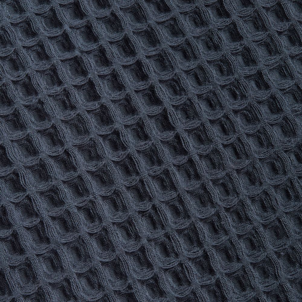 Плед вафельный Elenglect, темно-серый