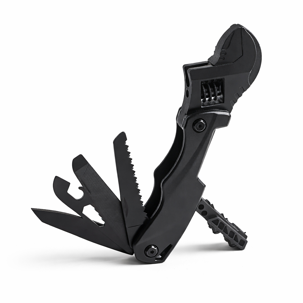 Мультиинструмент с разводным ключом Iron Beast, чёрный