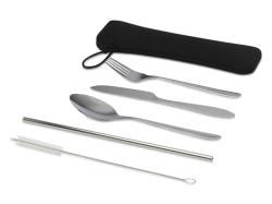 Набор столовых приборов из нержавеющей стали из 5 предметов Sheen - Серебристый