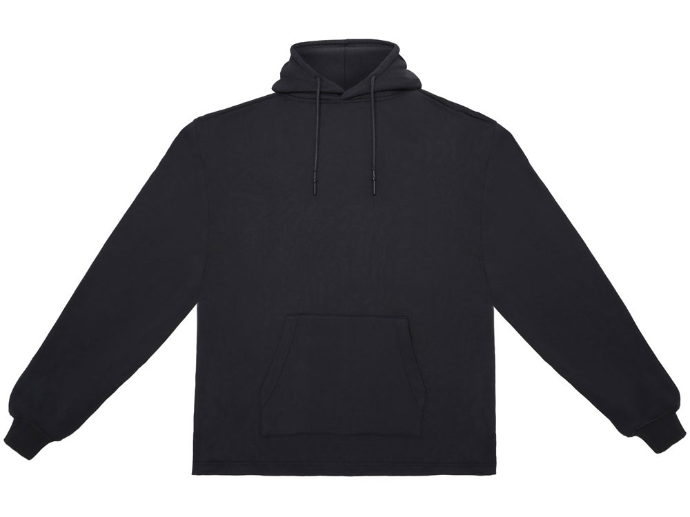 Худи оверсайз Alpha.01 унисекс, черный