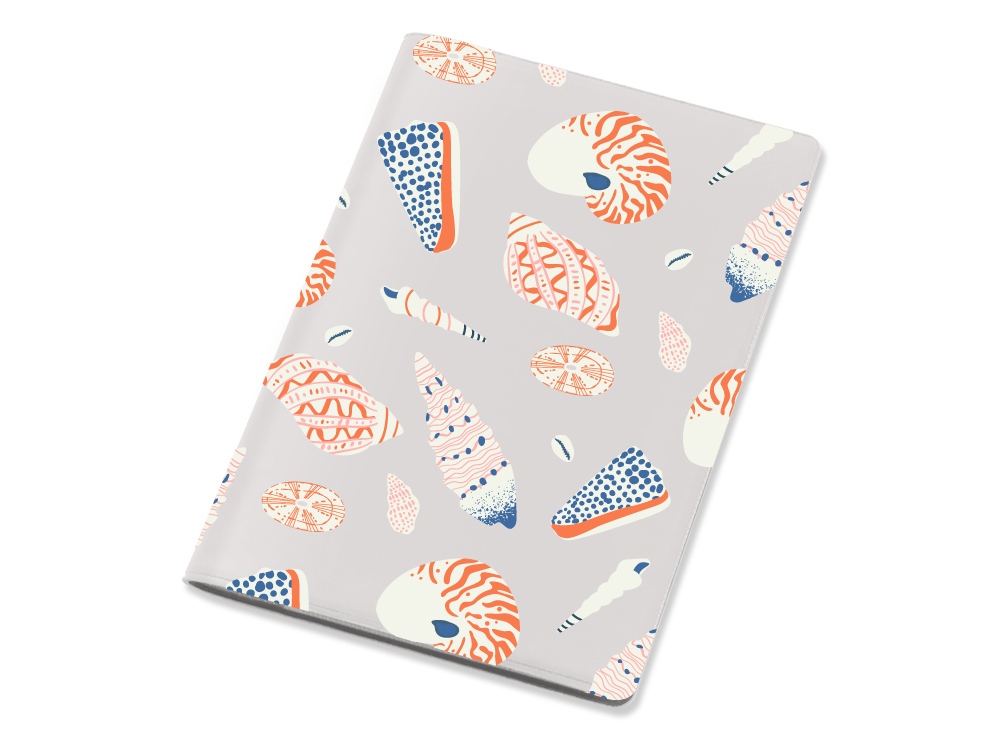 Обложка для паспорта базовая с возможностью полноцветной УФ-печати, софт-тач