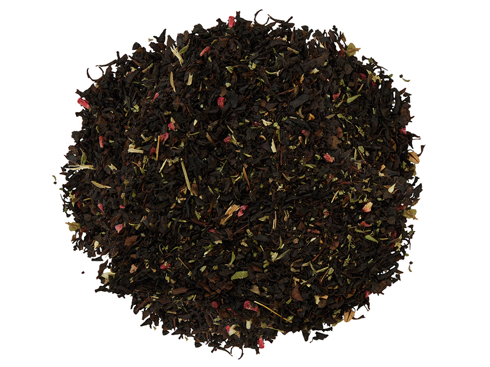 Чай черный Малина с медом и чабрецом в картонном стаканчике, 50 гр.