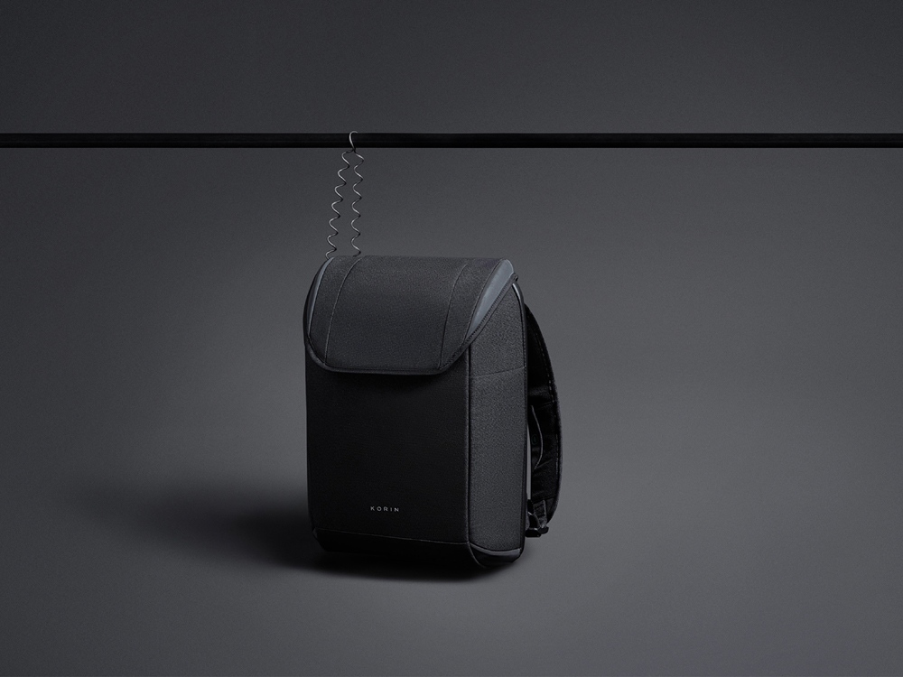 Водостойкий антикражный рюкзак Clickpack для ноутбука 15.6, черный Водостойкий антикражный рюкзак Clickpack для ноутбука 15.6, черный
