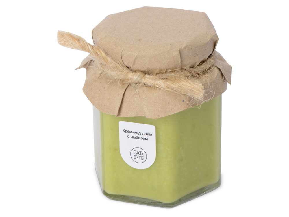 Подарочный набор: кукла фарфоровая, крем-мед, синий