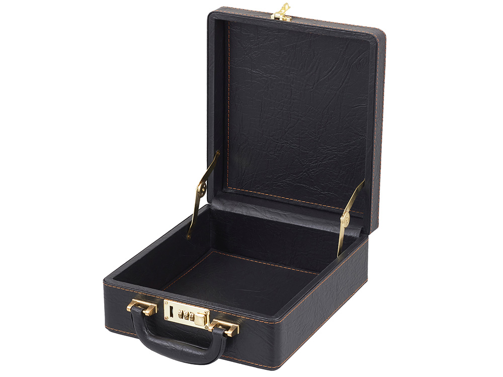 Дипломат подарочный, темно-коричневый