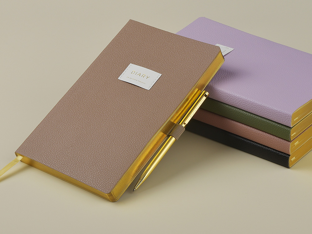 Ежедневник недатированный А5 Verde с нашивкой, зеленый Ежедневник недатированный А5 Verde с нашивкой, зеленый