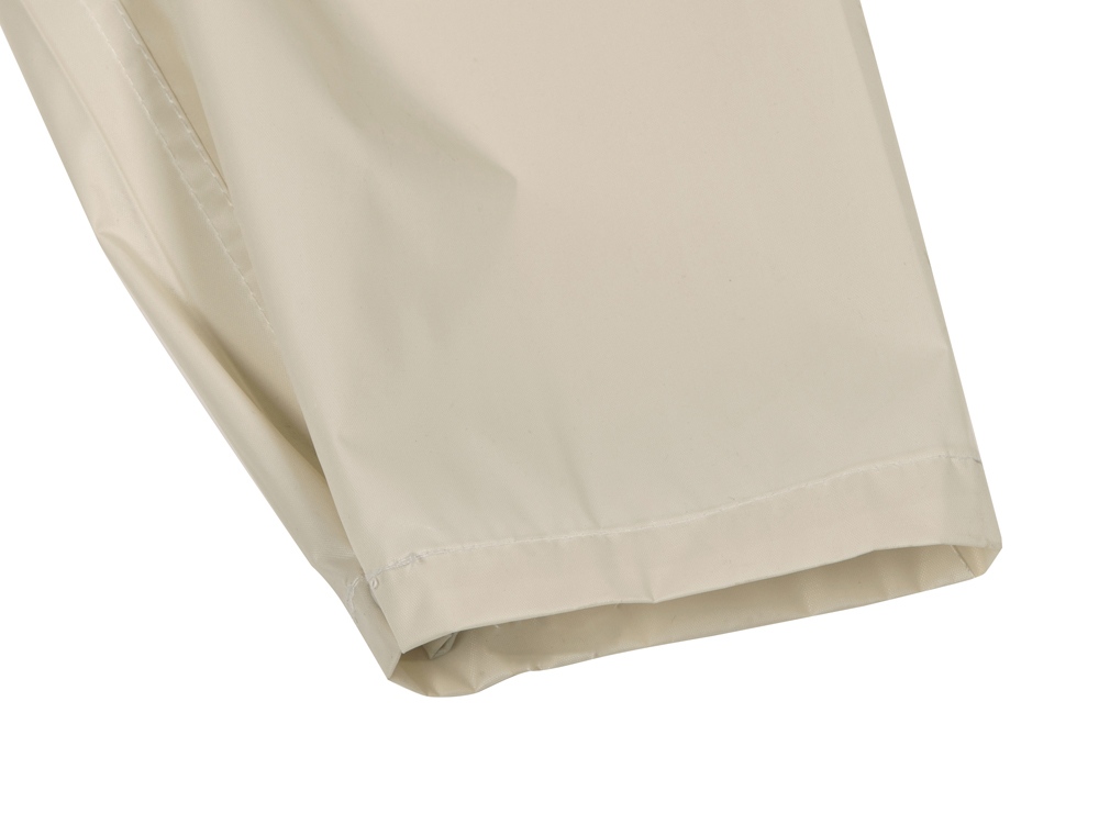 Длиный дождевик Lanai  из полиэстера со светоотражающей тесьмой, молочный