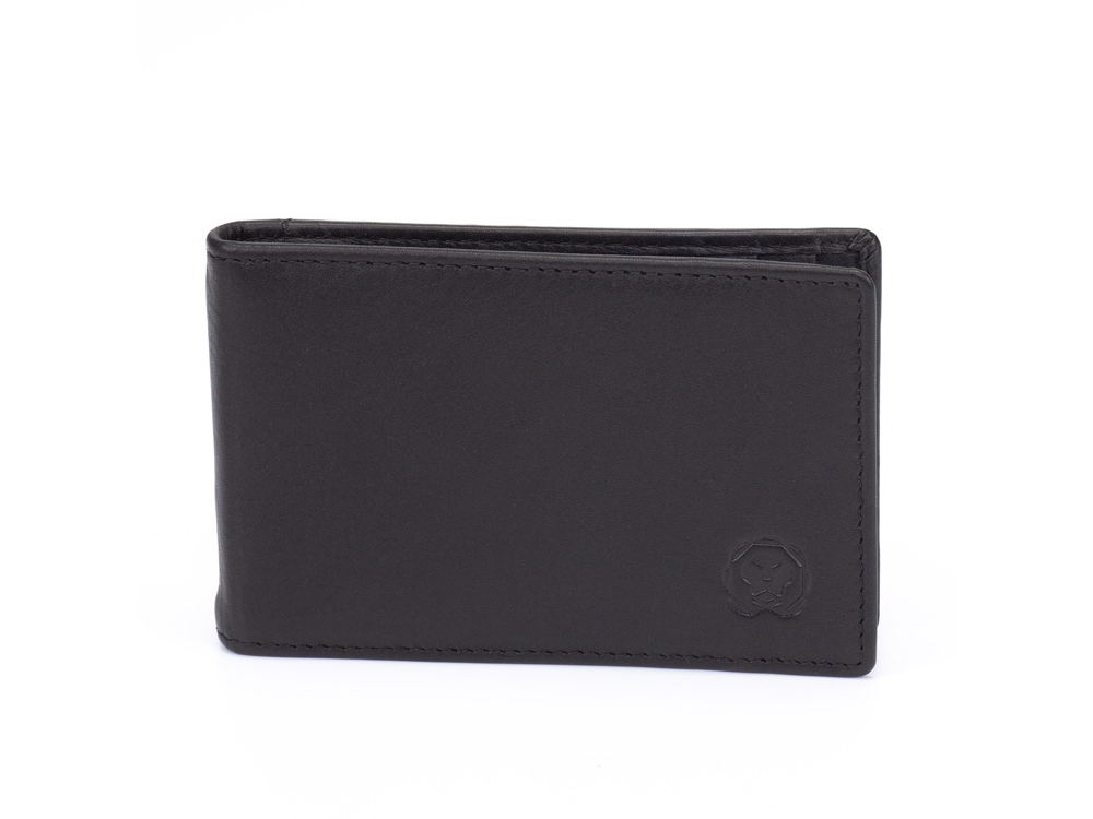 Зажим для денег Cross Classics Black, кожа наппа, гладкая, чёрный, 11 х 1,5 х 7 см