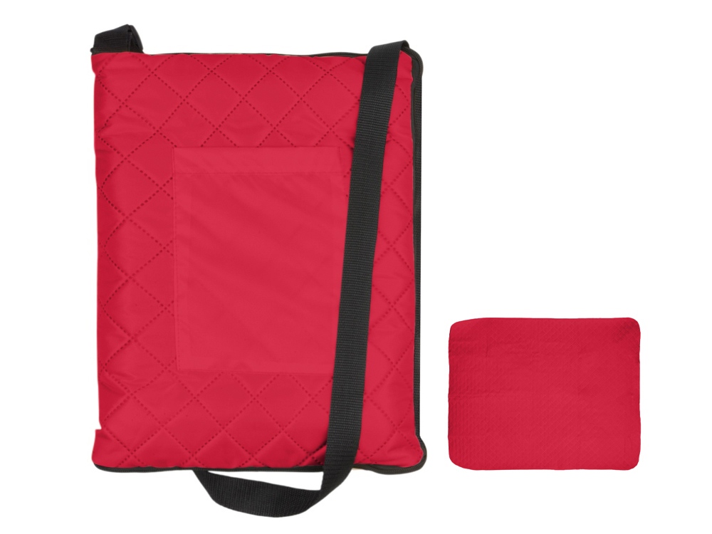 Плед для пикника Ridge, 115 х 140 см, красный