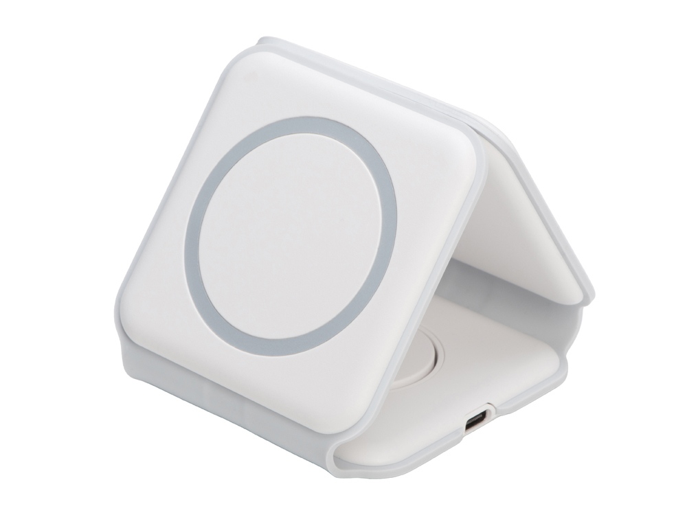 Беспроводное зарядное устройство 3-в-1 Road, 15 Вт, белый