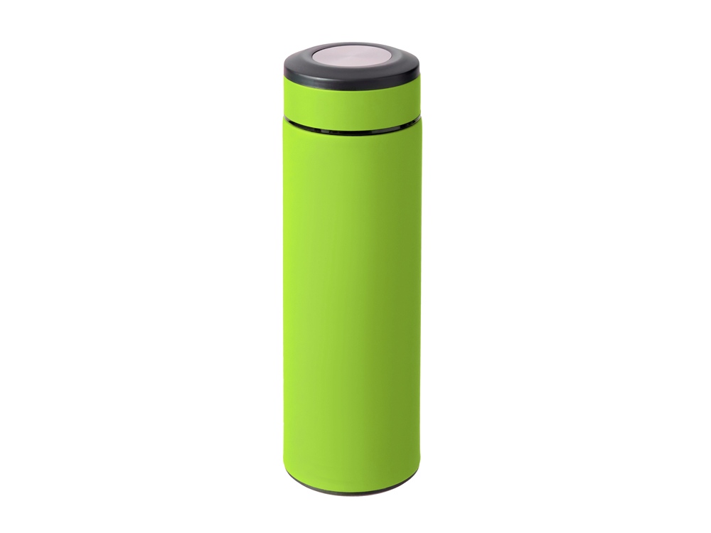 Вакуумный термос Vacuum Flask C1, soft touch, 420мл, зеленое яблоко