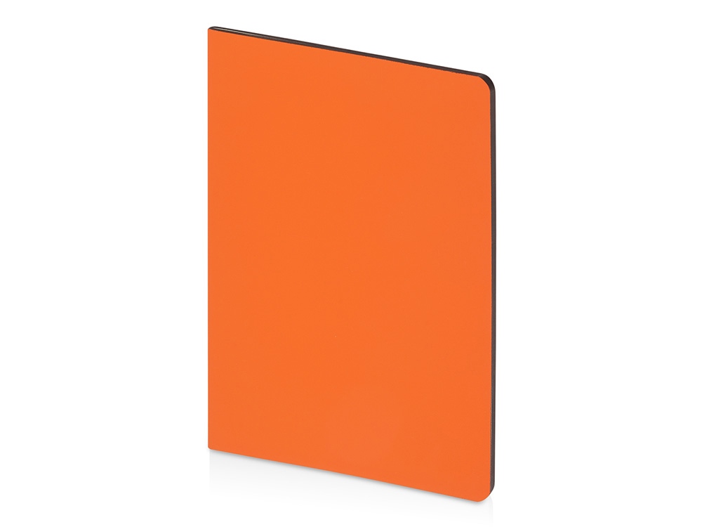 Бизнес-тетрадь А5 Pragmatic Contrast, 40 листов в клетку, оранжевый с темно-серым срезом