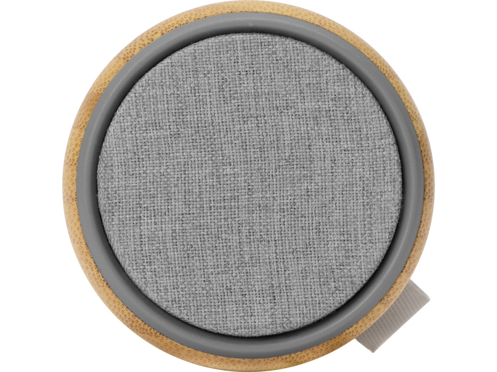 Портативная колонка из бамбука Bongo, натуральный (Р) Портативная колонка из бамбука Bongo, натуральный (Р)