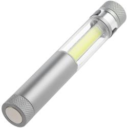 Фонарик-факел LightStream, малый, серый