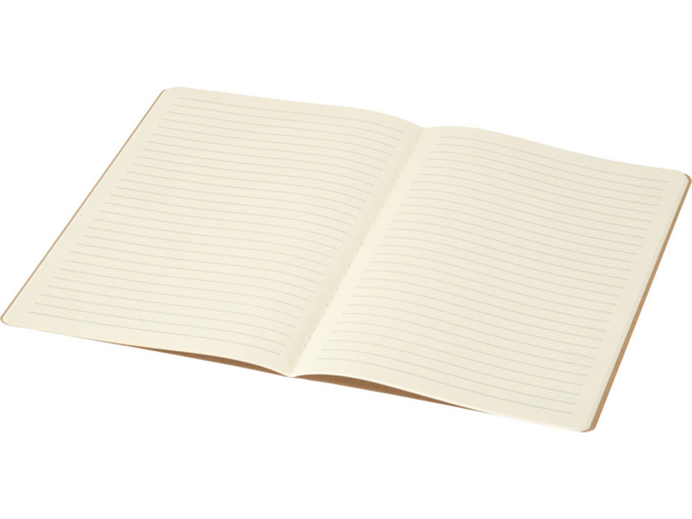 Slyk блокнот на сшивке из крафт-бумаги формата А5 с линованными страницами, натуральный