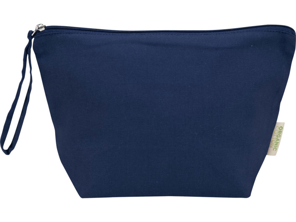 Косметичка Odisha из органического материала OCS, 180 г/м², 3 л, темно-синий