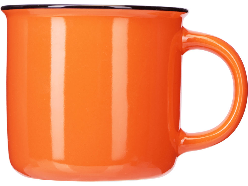 Кружка с каймой Countryside M, оранжевый 410ml Кружка с каймой Countryside M, оранжевый 410ml