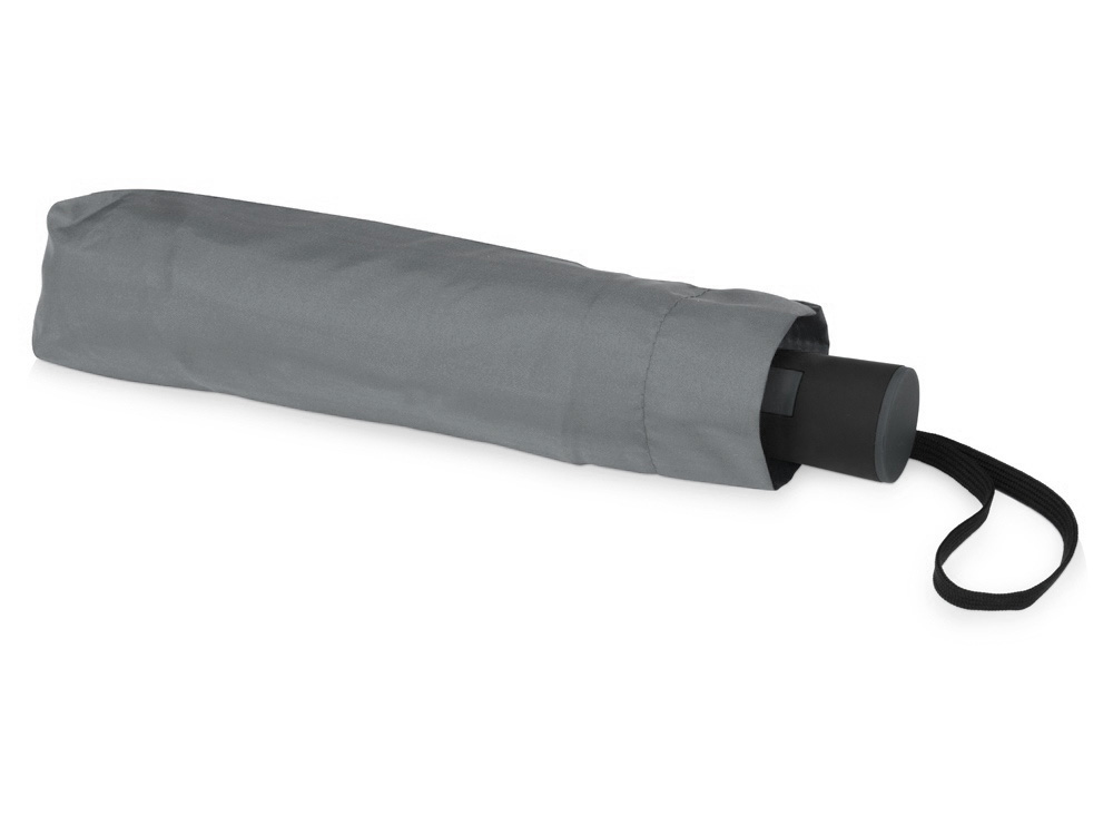 Зонт складной Irvine, полуавтоматический, 3 сложения, с чехлом, серый Зонт складной Irvine, полуавтоматический, 3 сложения, с чехлом, серый
