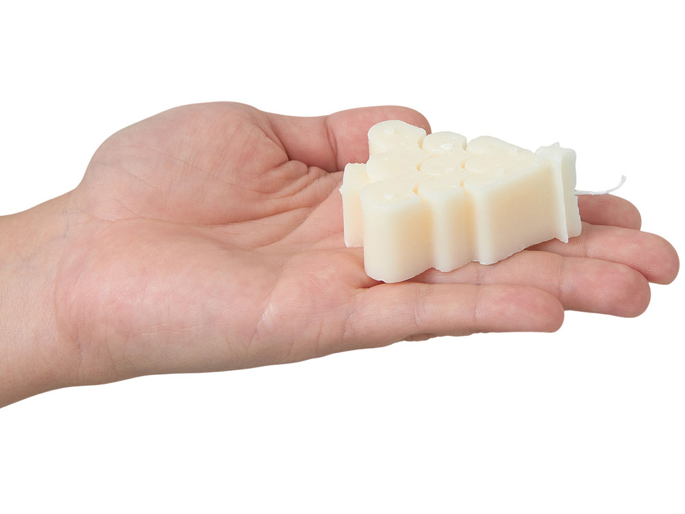 Свеча Елочка, молочный