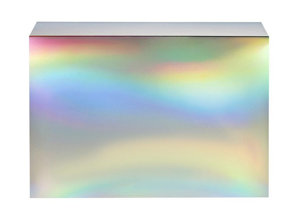 Подарочная коробка с голографическим шубером без печати Aurora, XL, 300х235х105 мм. Подарочная коробка с голографическим шубером без печати Aurora, XL, 300х235х105 мм.