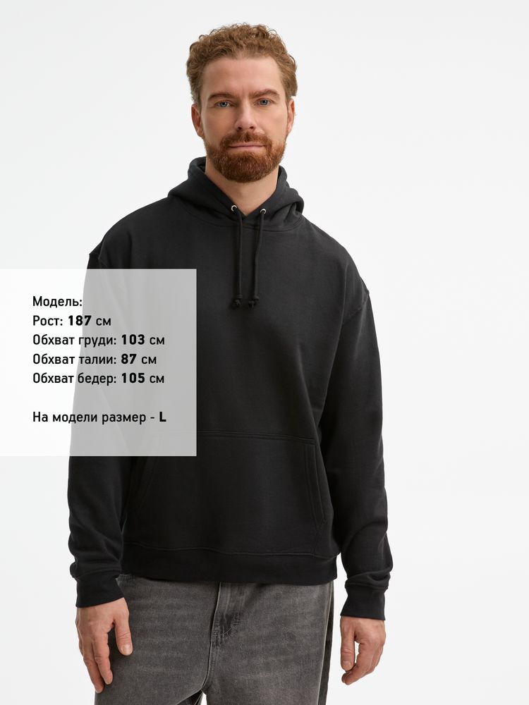 Худи унисекс Condor, темно-серое (графит)