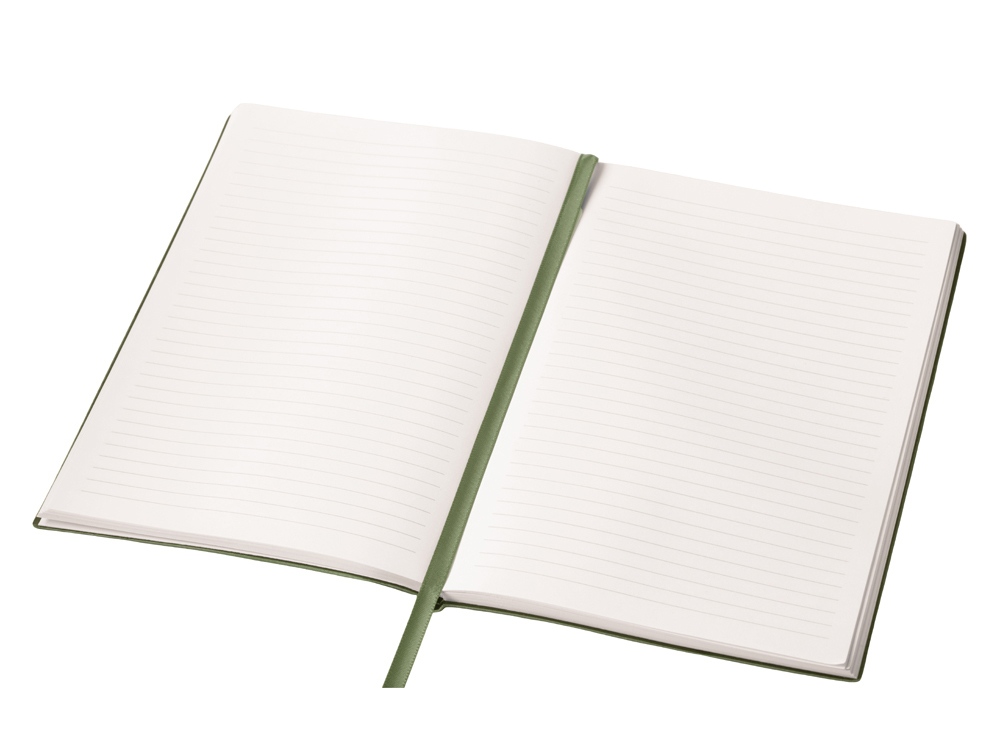 Блокнот А5 Bradbury, гибкая обложка, 80 листов 80 гр/м2 FSC бумага, оливковый