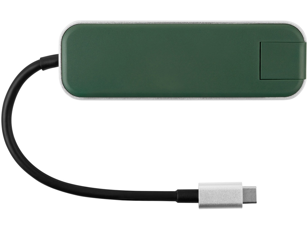 Хаб USB Rombica Type-C Chronos Green (Р)