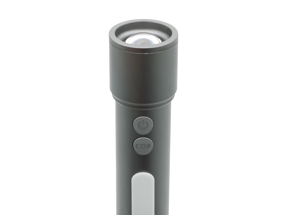 Фонарь аккумуляторный с регулируемым фокусом Vortez, 9 режимов, 650 Лм