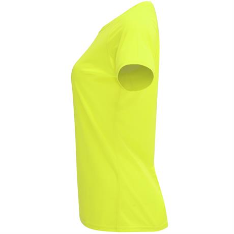 Спортивная футболка BAHRAIN WOMAN женская, ФЛУОРЕСЦЕНТНЫЙ ЖЕЛТЫЙ L