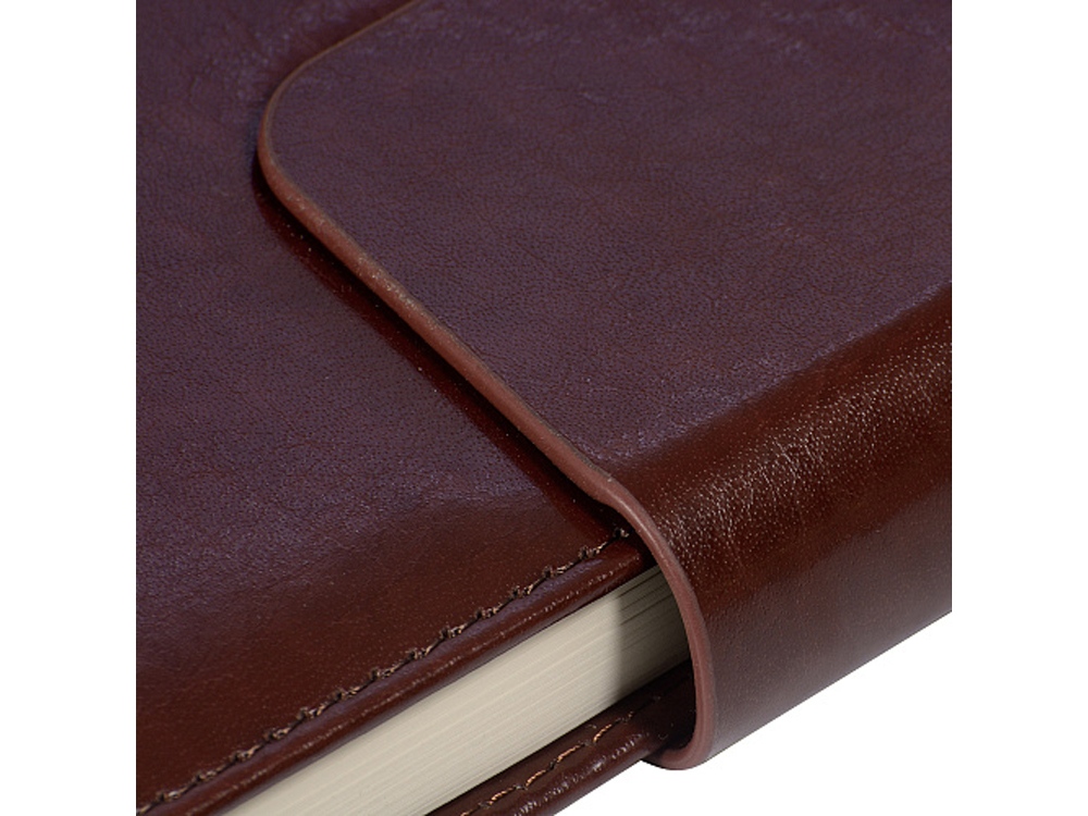 Ежедневник А5 недатированный Prestige, темно-коричневый