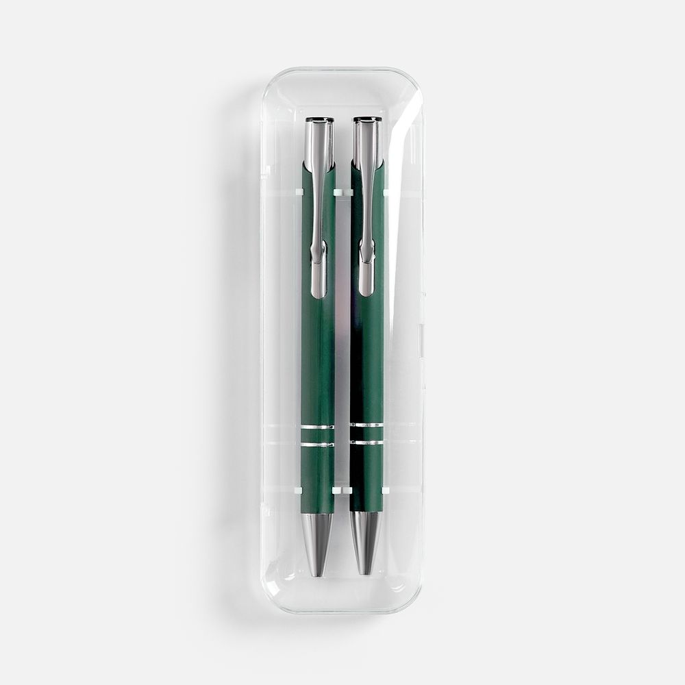 Набор из 2 ручек Keskus Soft Touch, зеленый