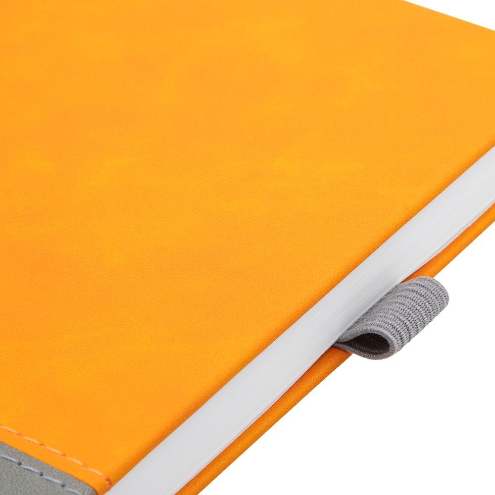 Ежедневник Horizon, недатированный, серый с оранжевым Ежедневник Horizon, недатированный, серый с оранжевым