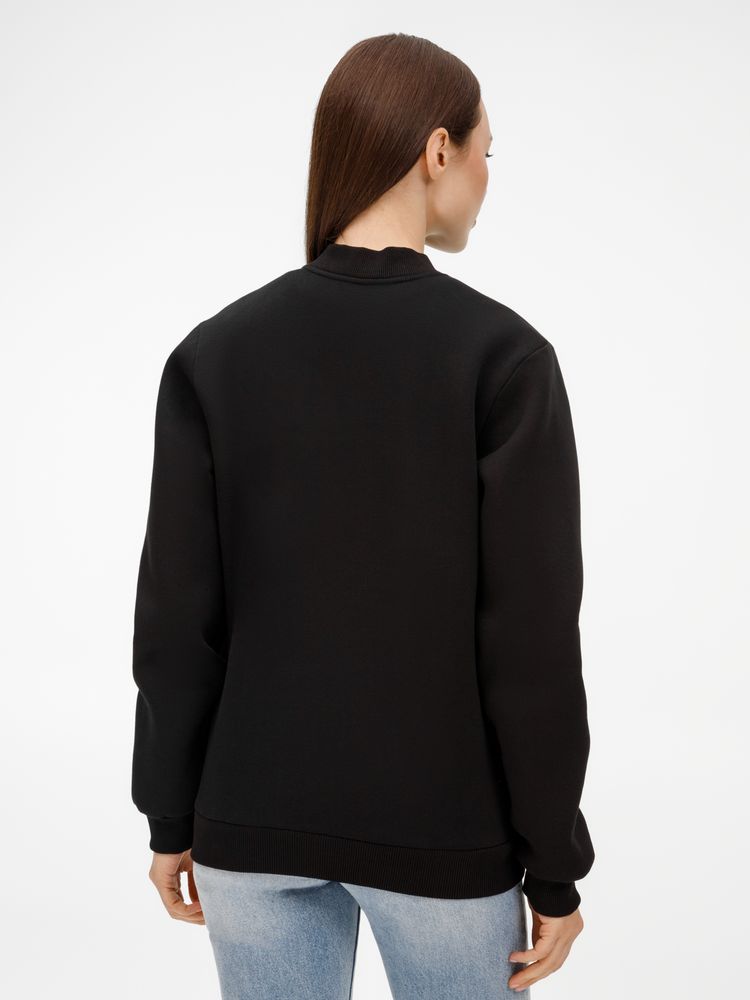 Бомбер унисекс Estado, черный