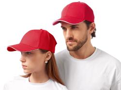 Бейсболка Cancun, красный/белый Бейсболка Cancun, красный/белый