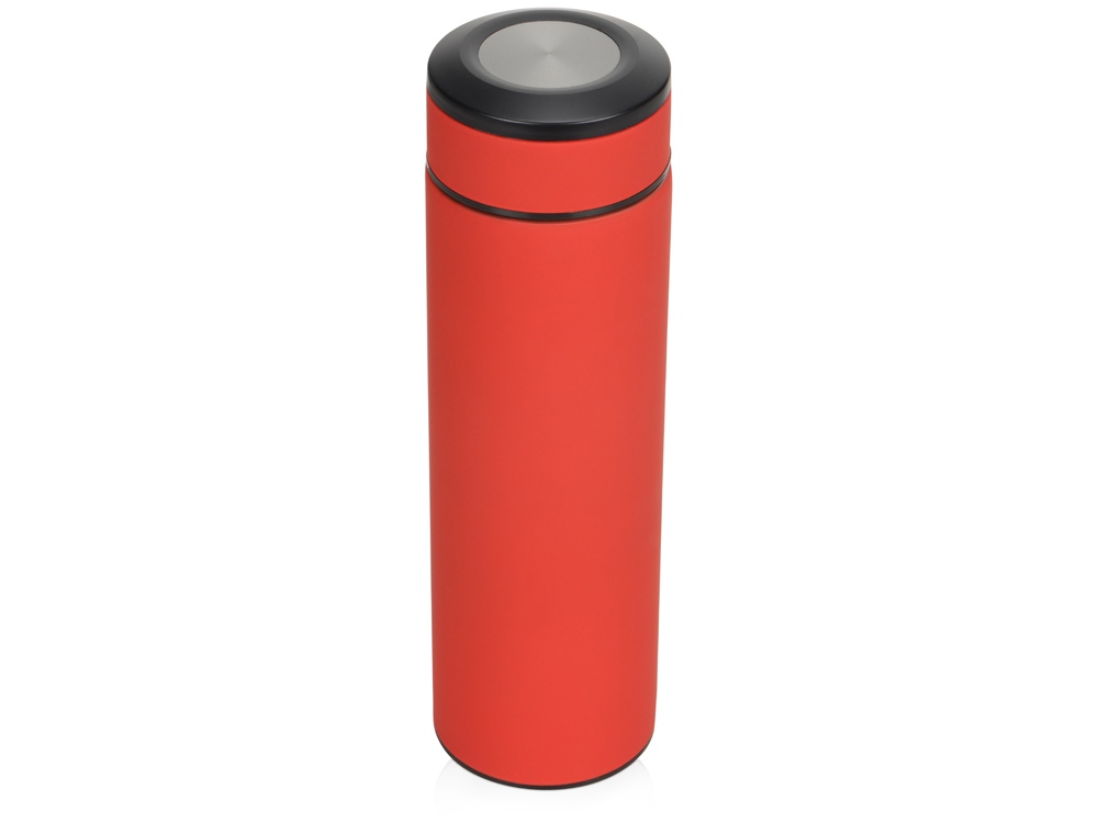 Термос Confident с покрытием soft-touch 420мл, красный