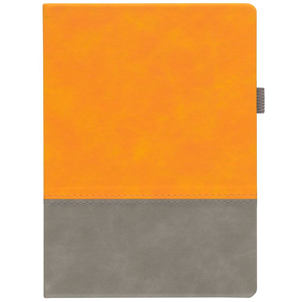 Ежедневник Horizon, недатированный, серый с оранжевым Ежедневник Horizon, недатированный, серый с оранжевым