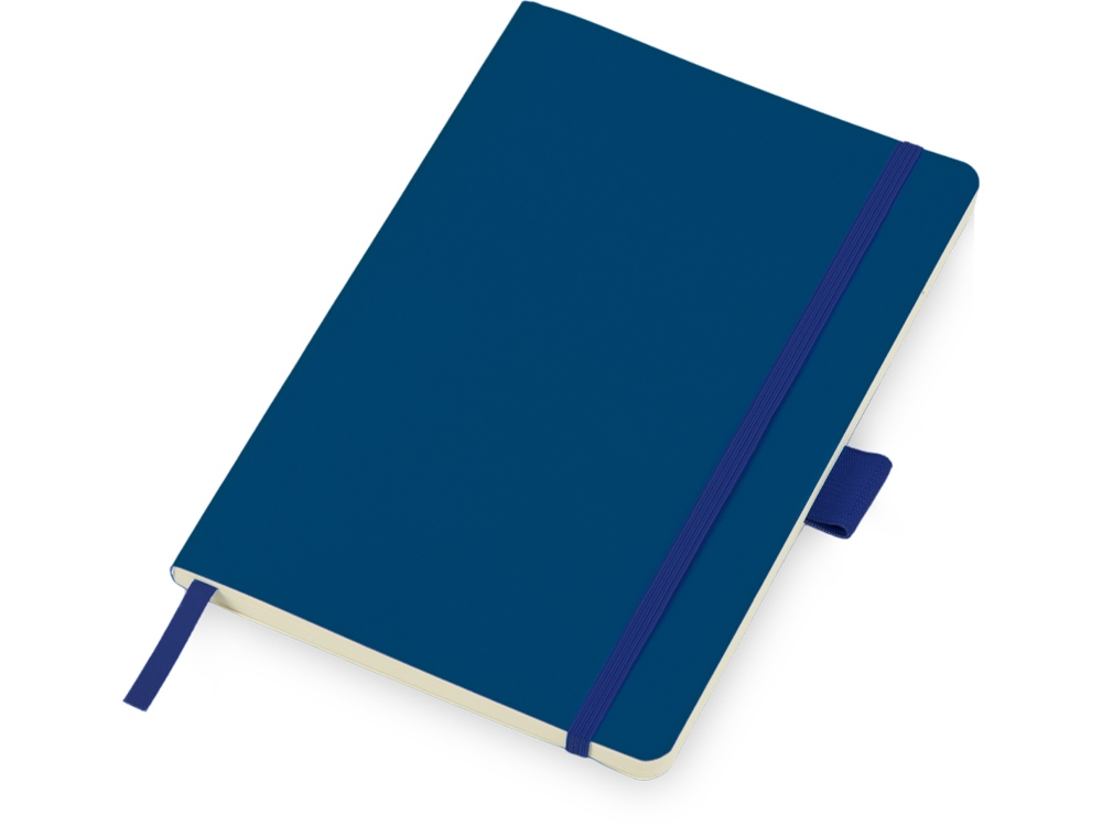 Подарочный набор с термосом, блокнотом, ручкой и чаем, синий