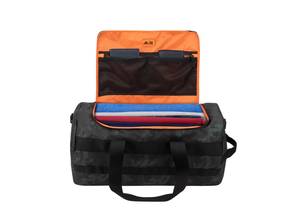 RIVACASE 7642 navy camo 50L дорожная сумка /12