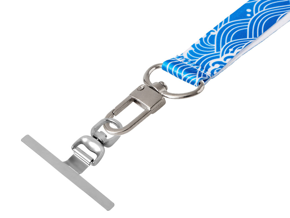 Ремувка под сублимацию с трендовым карабином и металлическим держателем для телефона