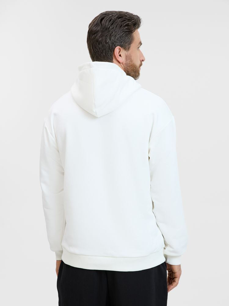 Худи унисекс оверсайз Songo, молочно-белое Худи унисекс оверсайз Songo, молочно-белое